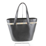 Burberry Black Leather Handbag ( )