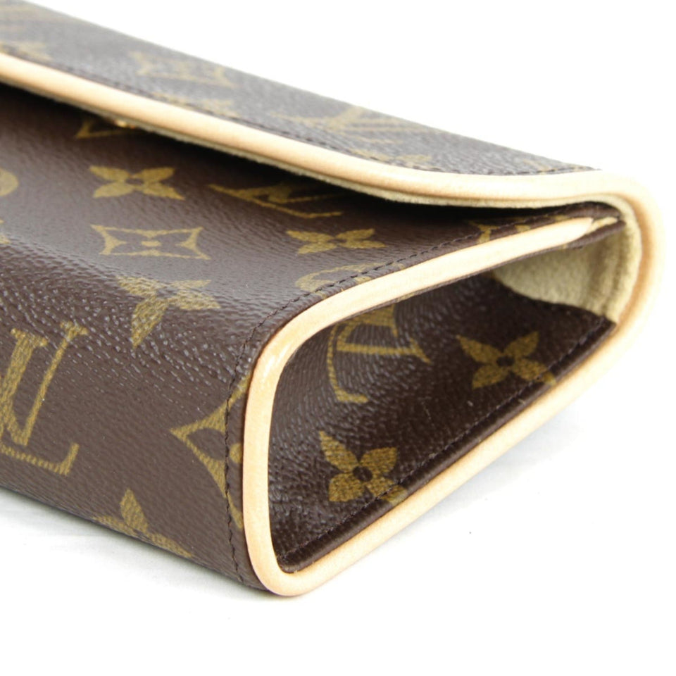 Louis Vuitton Pochette Florentine Shoulder Bag Monogram Canvas Women's