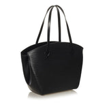 Louis Vuitton Epi Saint-Jacques Tote Bag Noir Black Leather Ladies Louis Vuitton