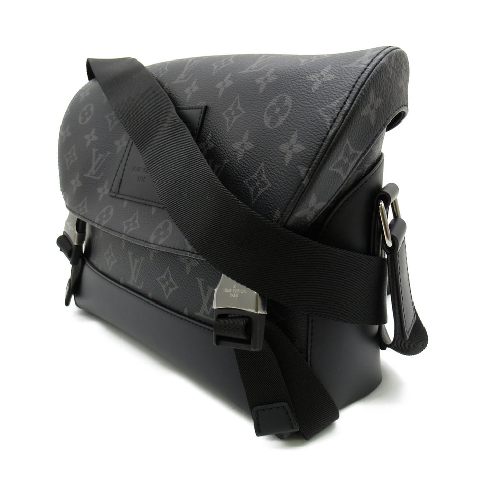 Louis Vuitton Messenger voyage PM Black PVC coated canvas Handbag