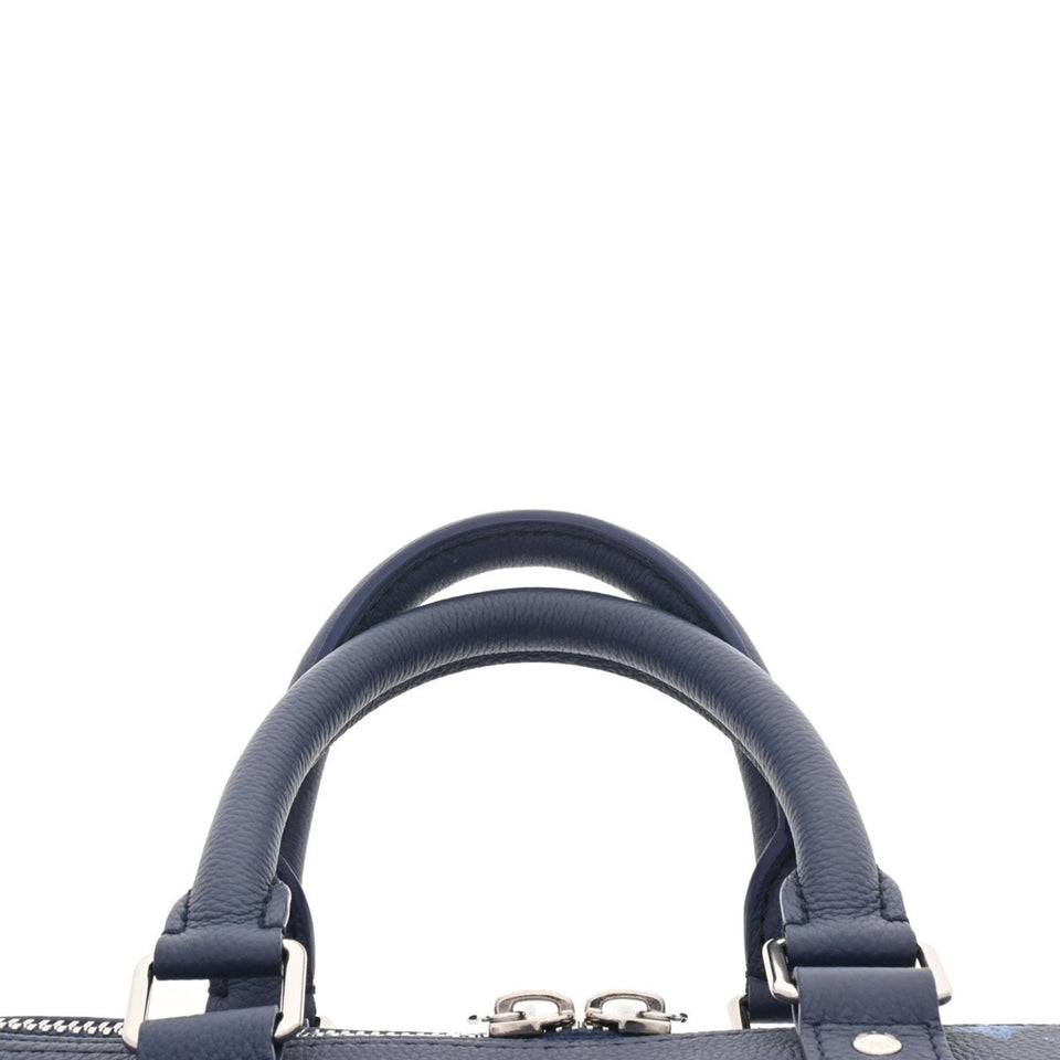 Louis Vuitton Water Color Keepall Bandouliere 40 Navy Men's Monogram Canvas Boston Bag