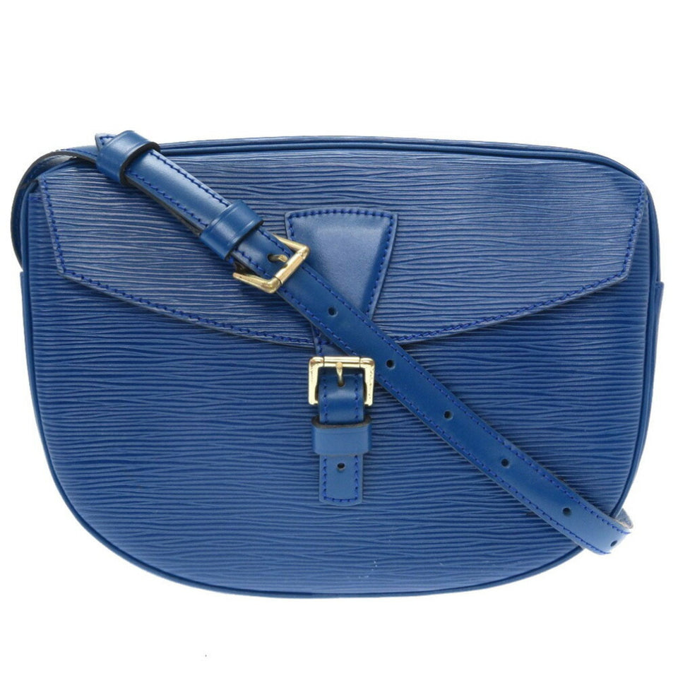 Louis Vuitton Epi Genefille Blue Shoulder Bag Louis Vuitton 0146 Louis Vuitton