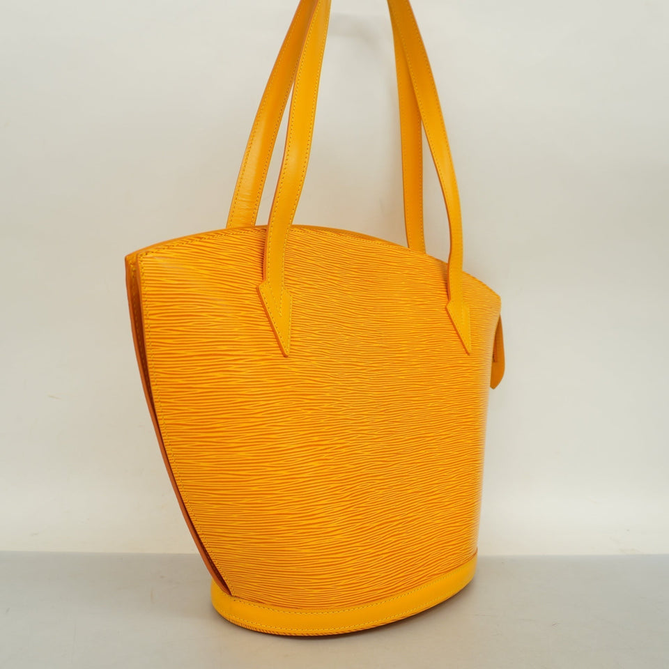 Louis VuittonAuth Epi Saint-Jacques Shopping Women's Shoulder Bag Jaune