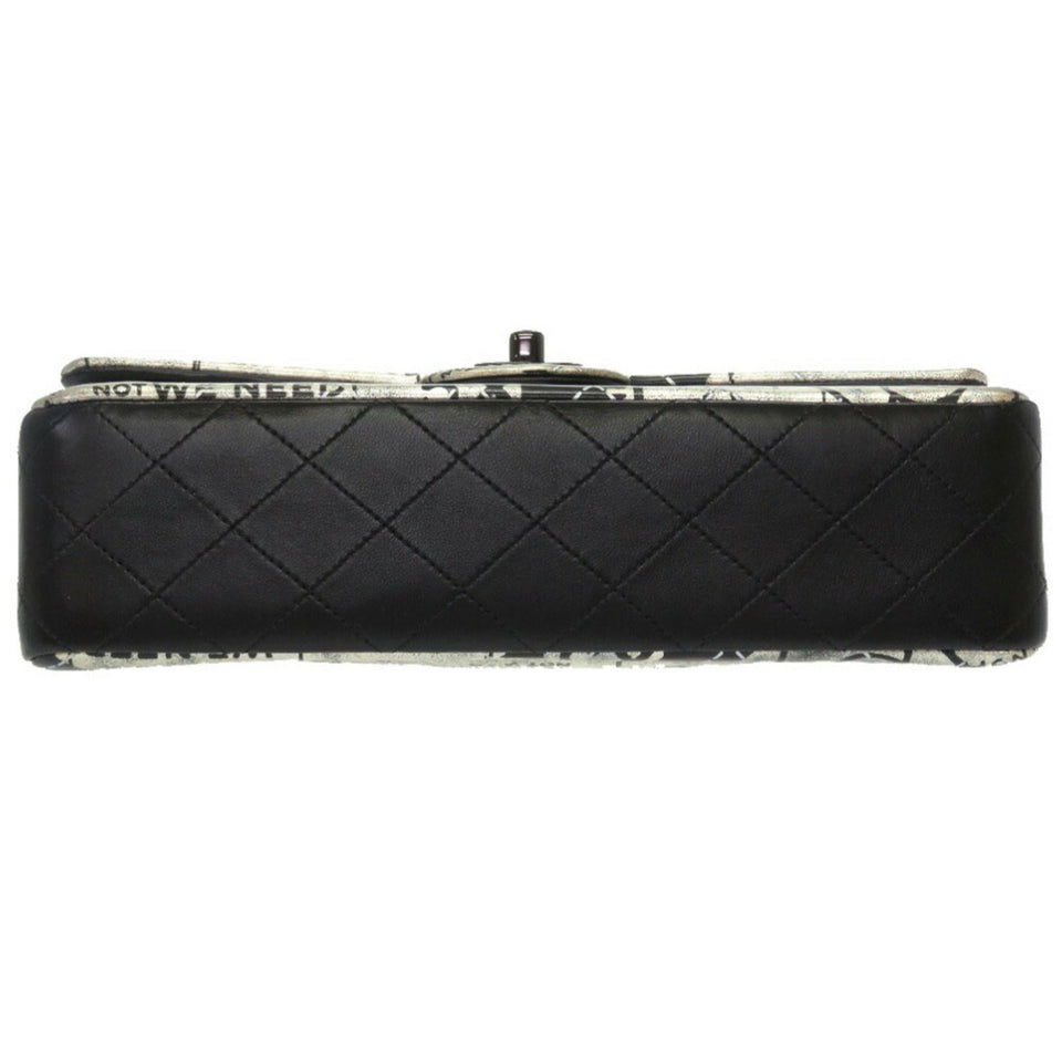 Chanel Matrasse Print Double Flap Silver Chain Bag – Bags Junction