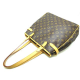 Louis Vuitton Batignolles Vertical Women's Shoulder Bag Monogram Brown