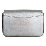 Burberry Silver Leather Shoulder Bag ( )