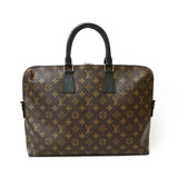 Louis Vuitton Bag Macassar Shoulder Porto Documanjour Brown Ladies Monogram Canvas