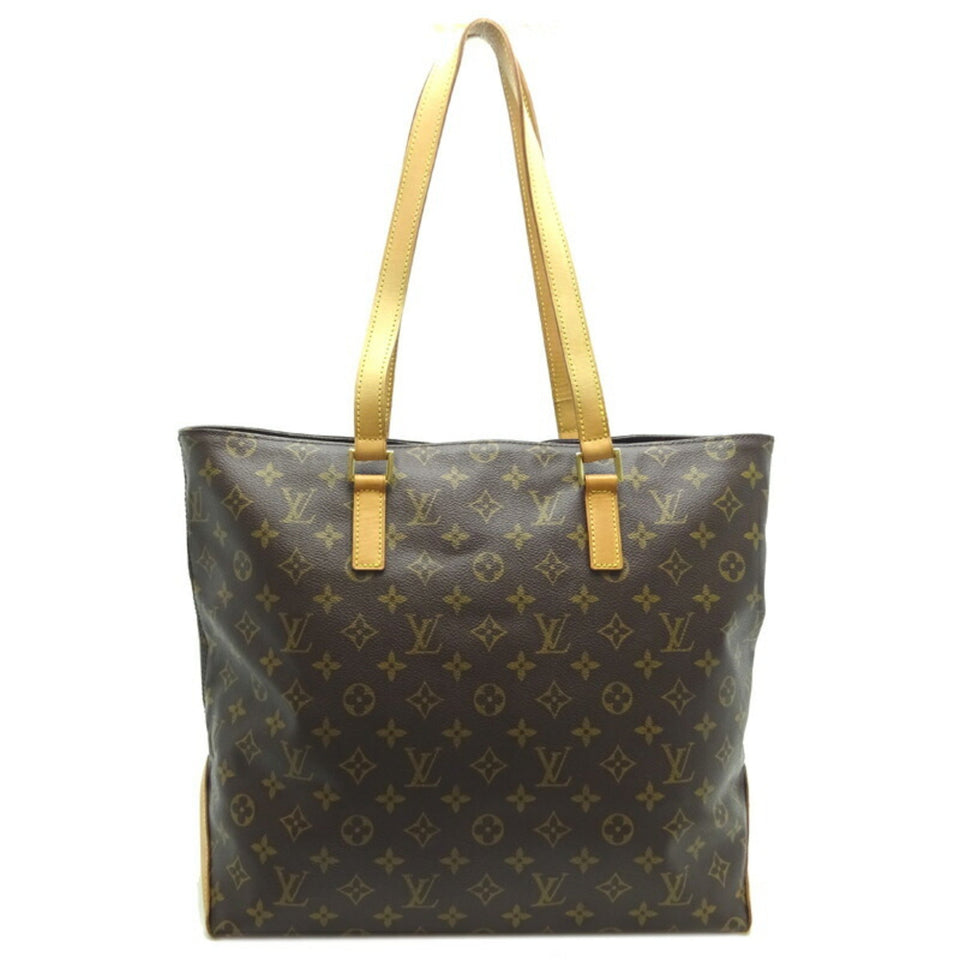 Louis Vuitton Cabas Mezzo Women's Tote Bag Monogram Brown