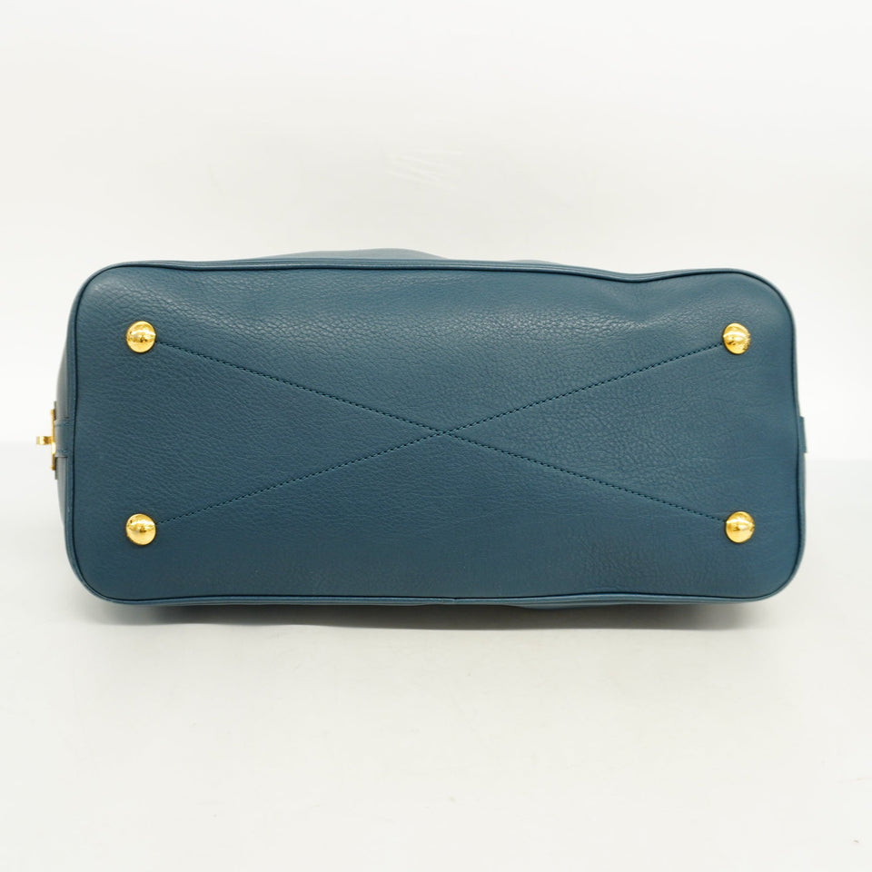 Louis VuittonAuth Mahina Mahina Stella GM Marine Women's Handbag