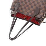 Louis Vuitton Damier Neverfull PM Brown Ladies Canvas Handbag