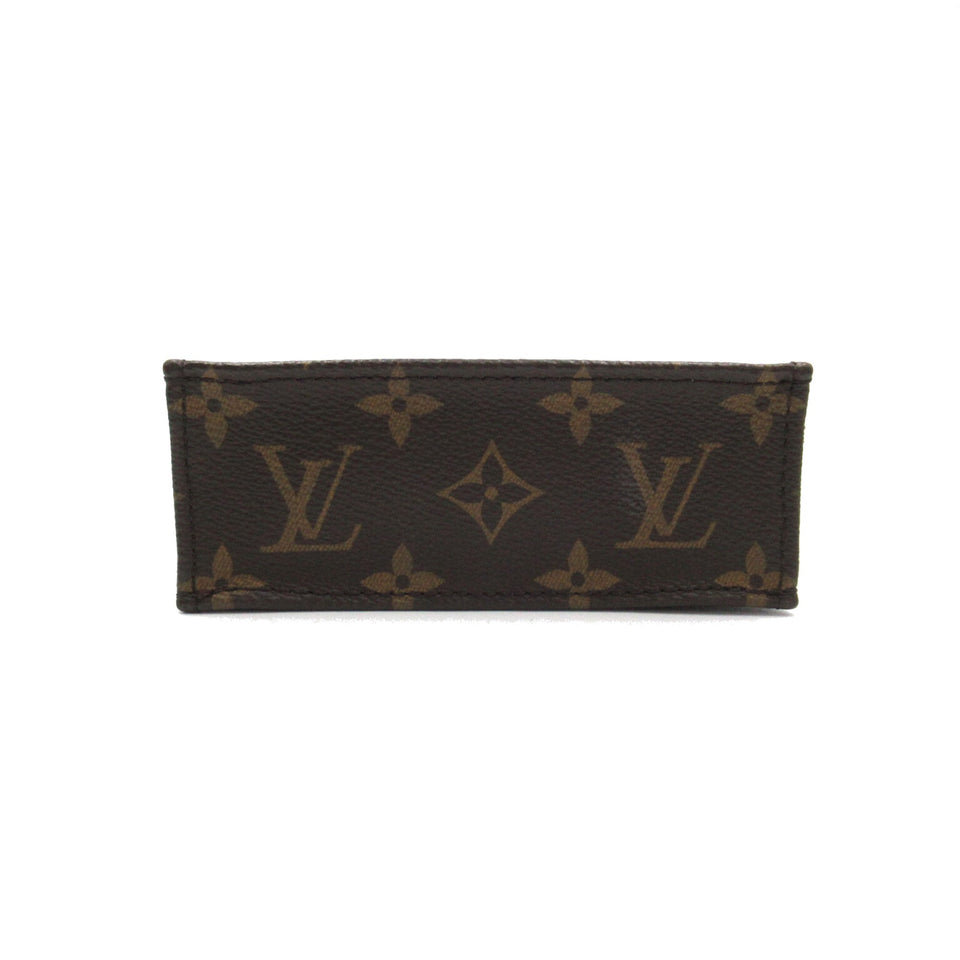 Louis Vuitton Petit Sac Plat Brown Monogram PVC coated canvas Handbag