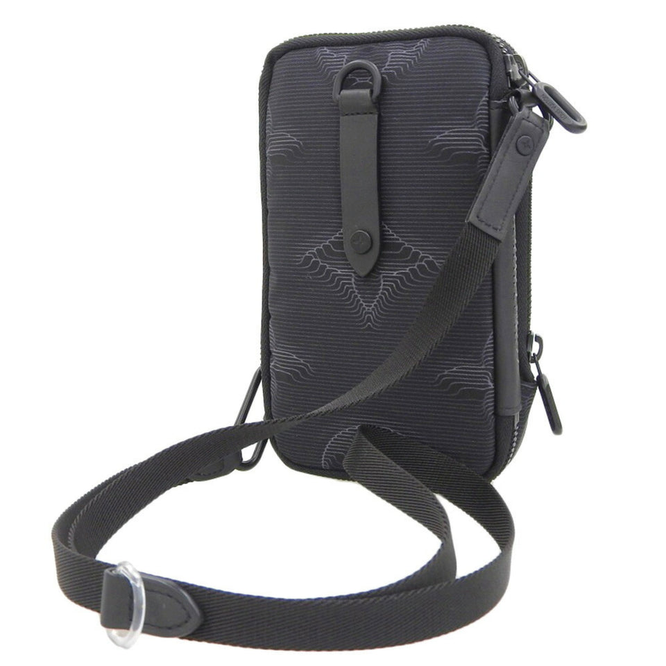 Louis Vuitton 3D Monogram Double Phone Pouch Rainbow Shoulder Black Shoulder Bag