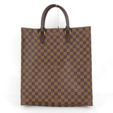 Louis Vuitton Damier Sac Pla Handbag PVC Coated Canvas Ebene Women's