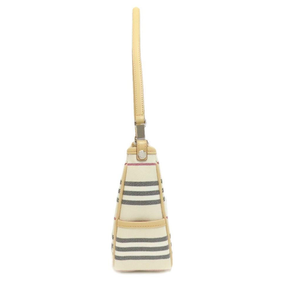 Burberry Beige Canvas Handbag ( )