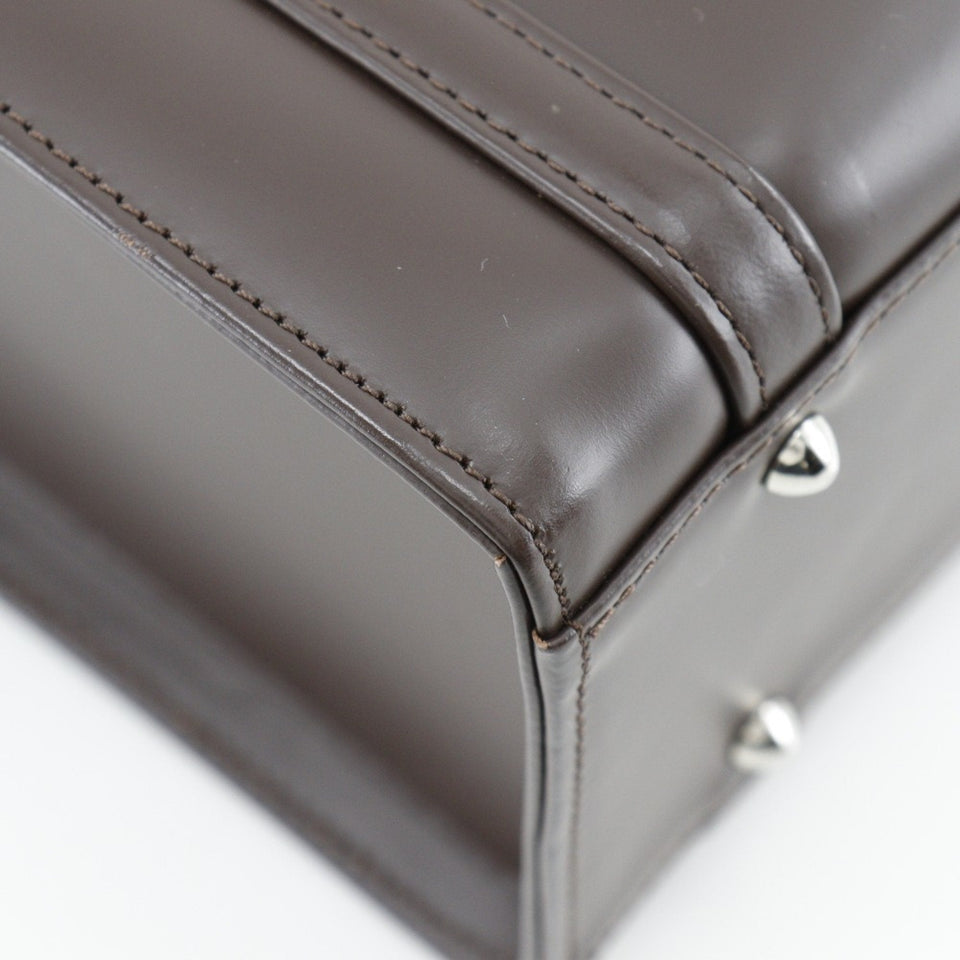 Burberry Brown Leather Handbag ( )