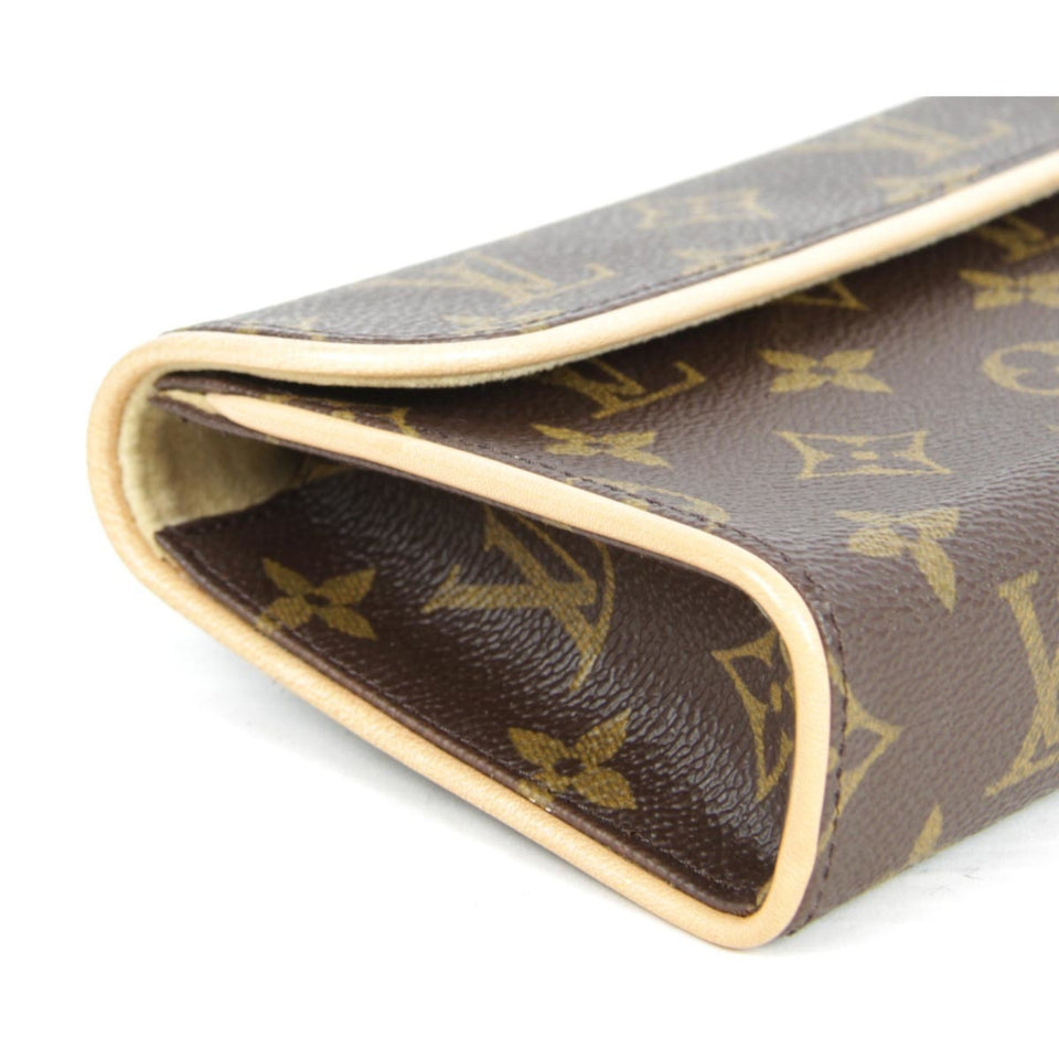 Louis Vuitton Pochette Florentine Shoulder Bag Monogram Canvas Women's