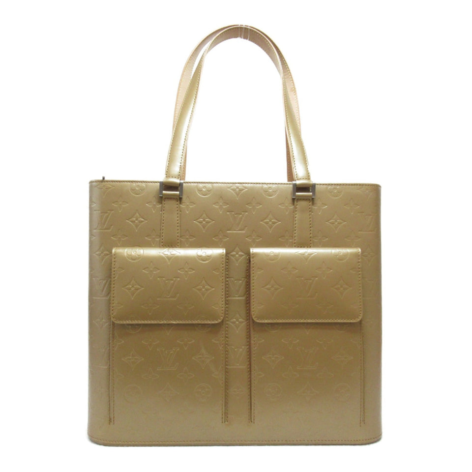 Louis Vuitton Wilwood Tote Bag Brown Amble Monogram Matt PVC coated canvas