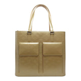 Louis Vuitton Wilwood Tote Bag Brown Amble Monogram Matt PVC coated canvas