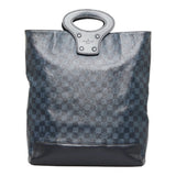 Louis Vuitton Damier Cobalt Tote NS Handbag Shoulder Bag Navy PVC Leather Women's