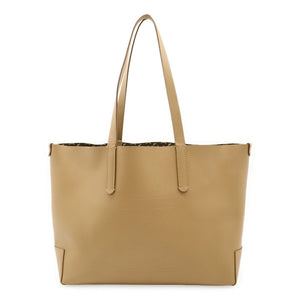 Burberry Beige Leather Shoulder Bag Tote Bag ( )