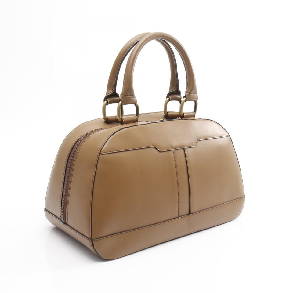 Burberry Brown Leather Handbag ( )