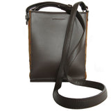 Burberry Brown Leather Suede Shoulder Bag ( )