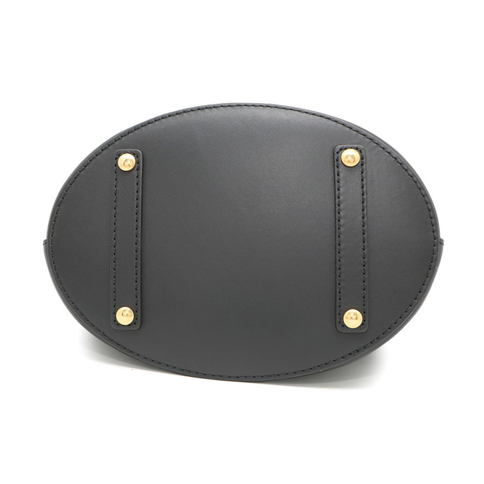 Burberry Black Leather Shoulder Bag ( )