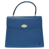 Louis Vuitton Epi Marzelb Handbag Toledo Blue