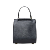 Louis Vuitton Epi Figari PM Handbag Noir Black Leather Ladies