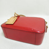 Louis Vuitton Santa Monica Shoulder Bag Red Cerise Vernis enamel