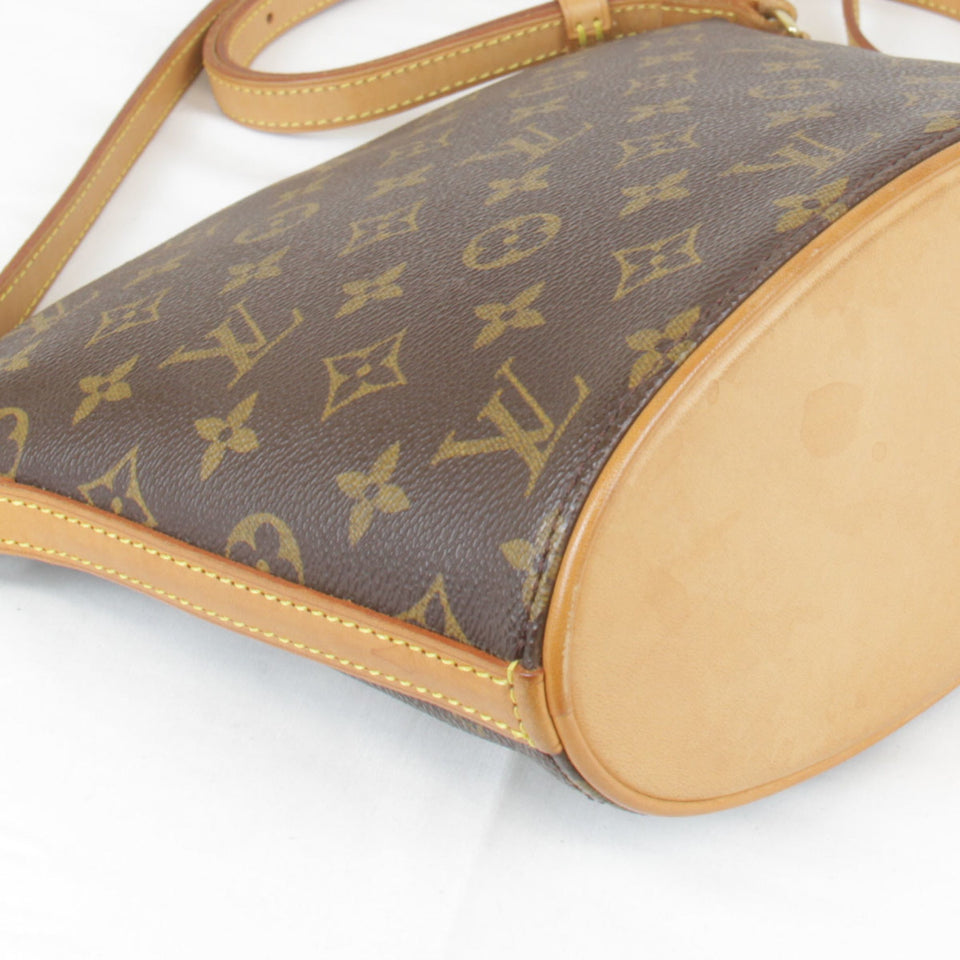 Louis Vuitton Drouot Shoulder Bag Monogram Canvas Women's
