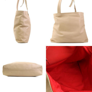 Burberry Beige Leather Shoulder Bag ( )