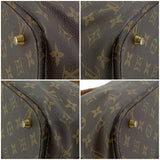 Louis Vuitton Bag Boulogne Brown Monogram Louis Vuitton Sack Sport Pig Leather Ladies