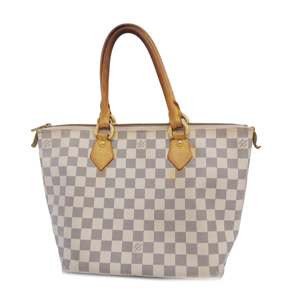 Louis VuittonAuth Damier Azur Saleya PM Women's Tote Bag