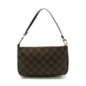 Louis Vuitton Pochette Accessoires Brown Damier PVC coated canvas Clutch