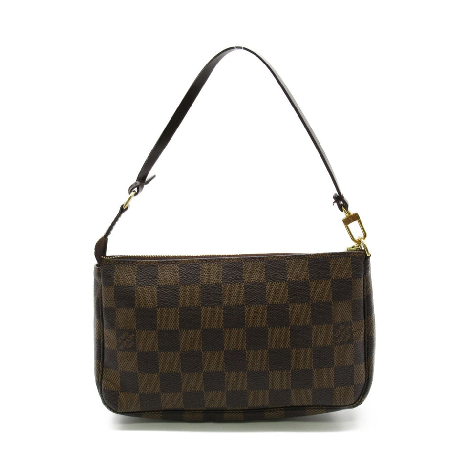 Louis Vuitton Pochette Accessoires Brown Damier PVC coated canvas Clutch