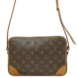 Louis Vuitton Shoulder Bag Trocadero 27 Brown Beige Gold Monogram Canvas Nume