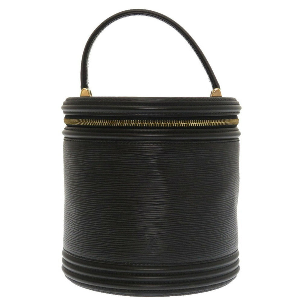 Louis Vuitton Epi Cannes Black Handbag Bag