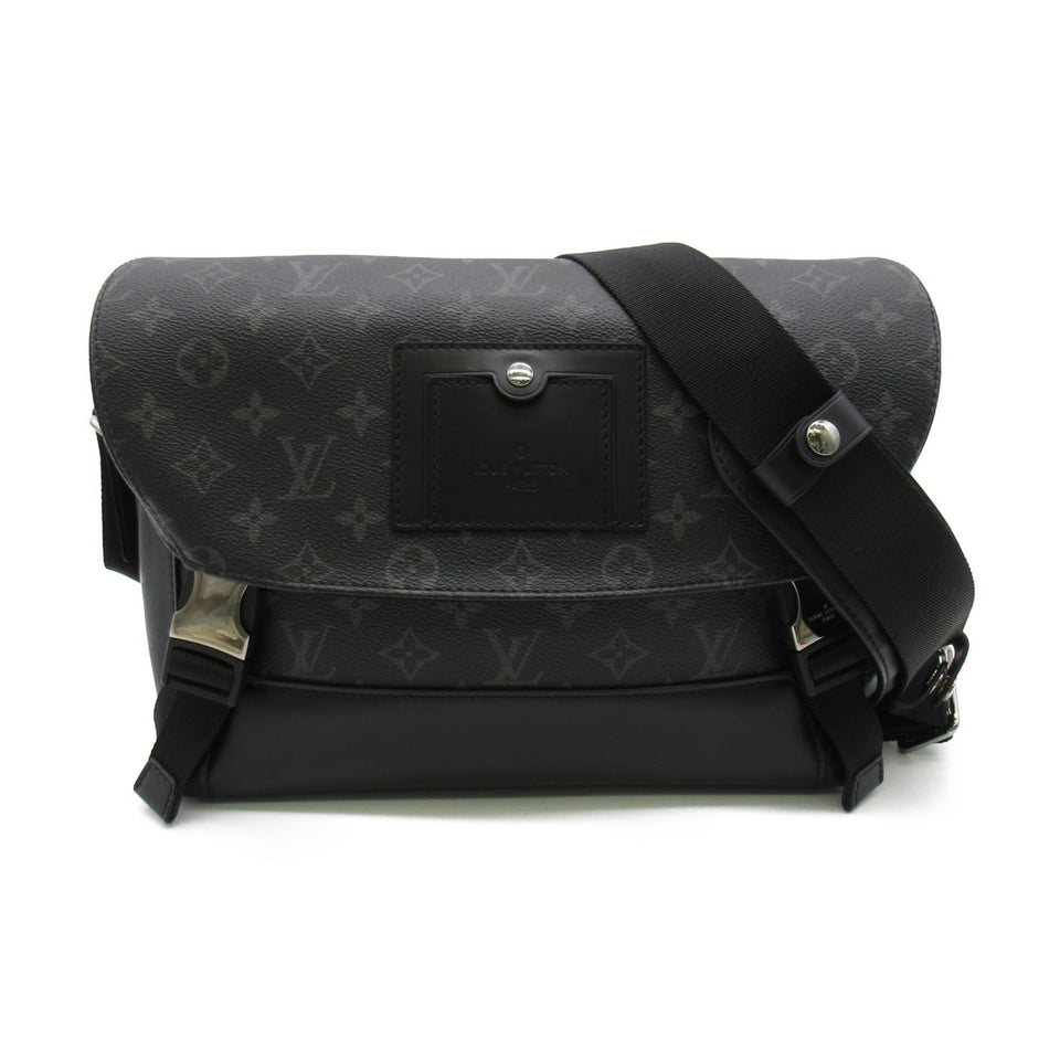 Louis Vuitton Messenger voyage PM Black Monogram eclipse PVC coated canvas Handbag