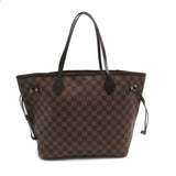 Louis Vuitton Neverfull MM Brown Ebene Damier PVC coated canvas Tote