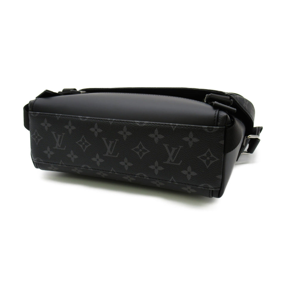 Louis Vuitton Messenger voyage PM Black PVC coated canvas Handbag