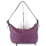 Burberry Purple Leather Shoulder Bag ( )