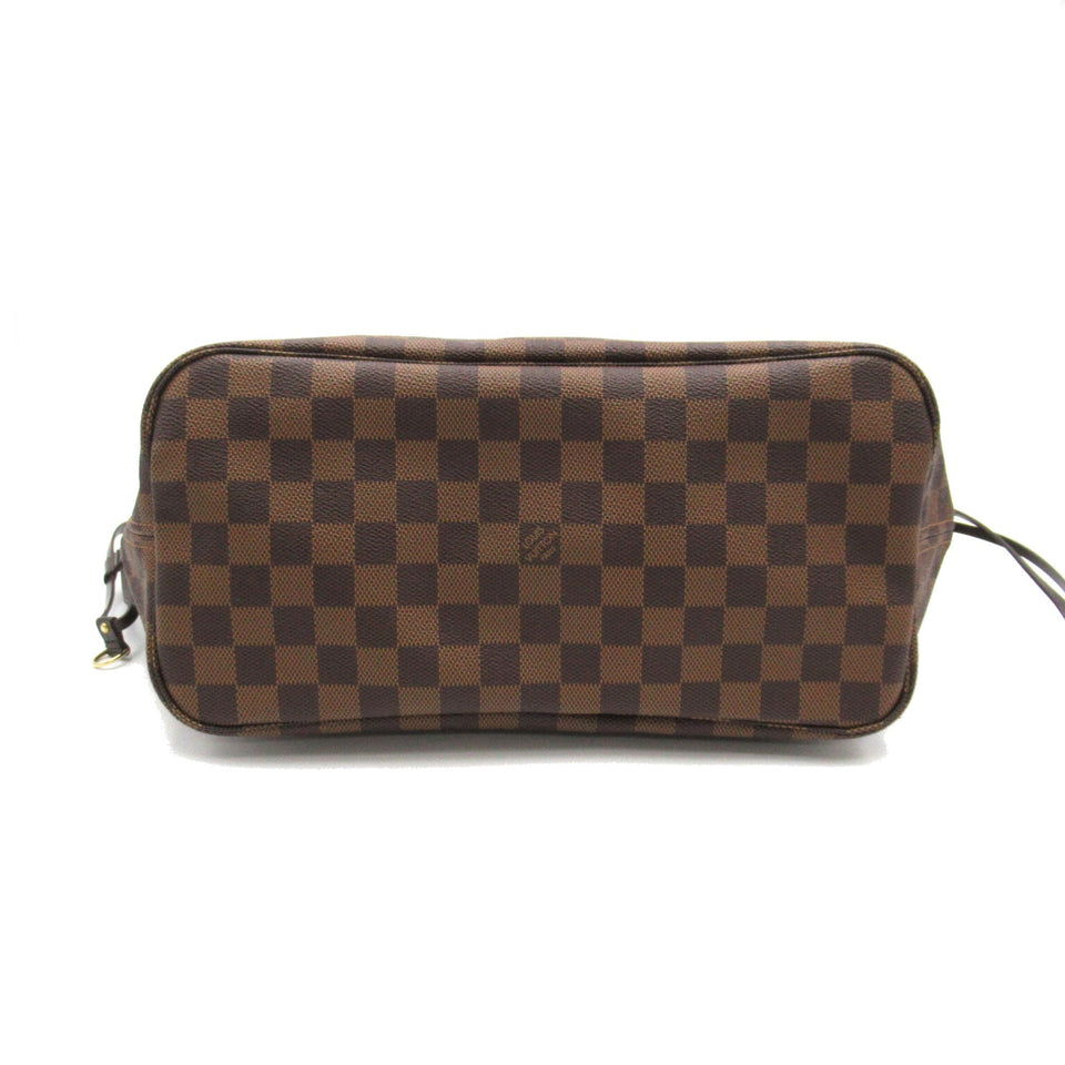 Louis Vuitton Neverfull MM Brown Ebene Damier PVC coated canvas Tote