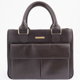 Burberry Brown Leather Handbag ( )
