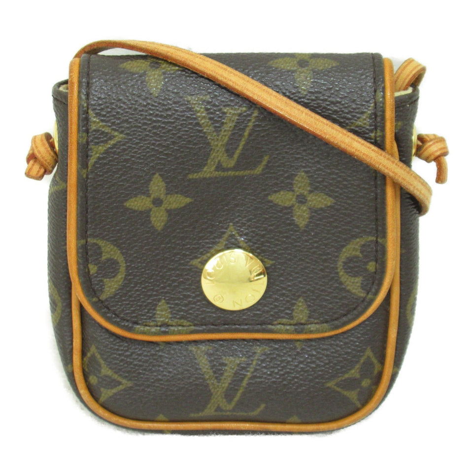 Louis Vuitton Pochette Cancoon Brown Monogram PVC coated canvas Clutch