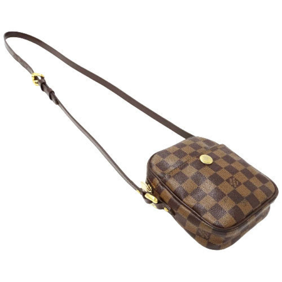 Louis Vuitton Bag Damier Women's Shoulder Pochette Lift Brown