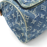 Louis Vuitton Monogram Neo Handbag Boston Bag Blue