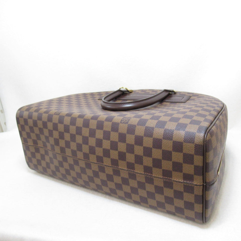 Louis Vuitton Nolita 24 are handbag Brown Ebene Damier PVC coated canvas