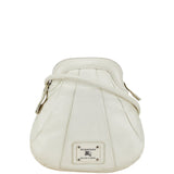 Burberry Blue Label White Leather Shoulder Bag ( )