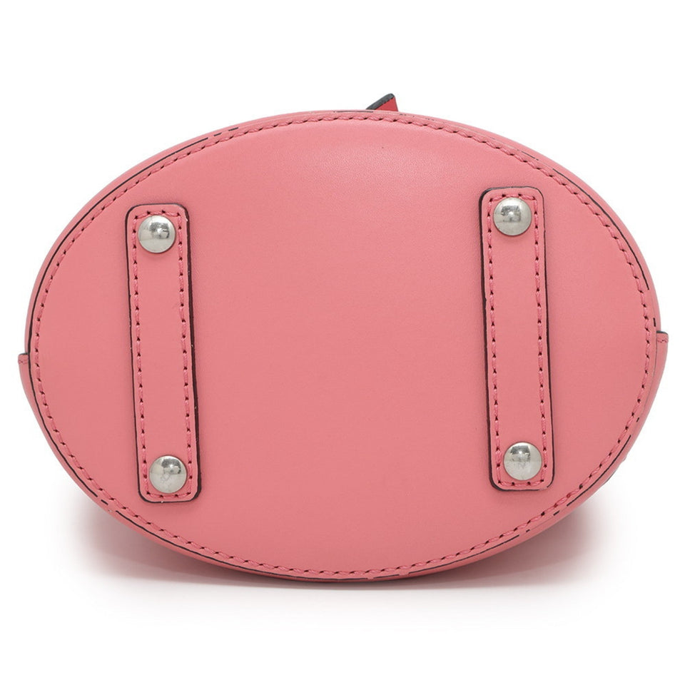 Burberry Pink Leather Handbag ( )
